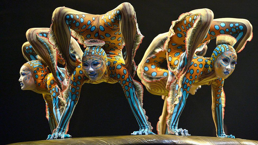 Cirque du Soleil Las Vegas performers
