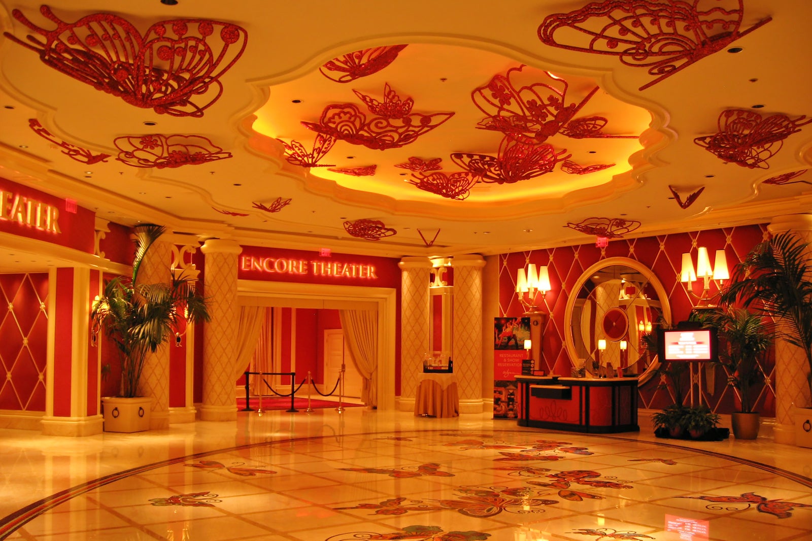 Entrance of the Encore Theater at Wynn