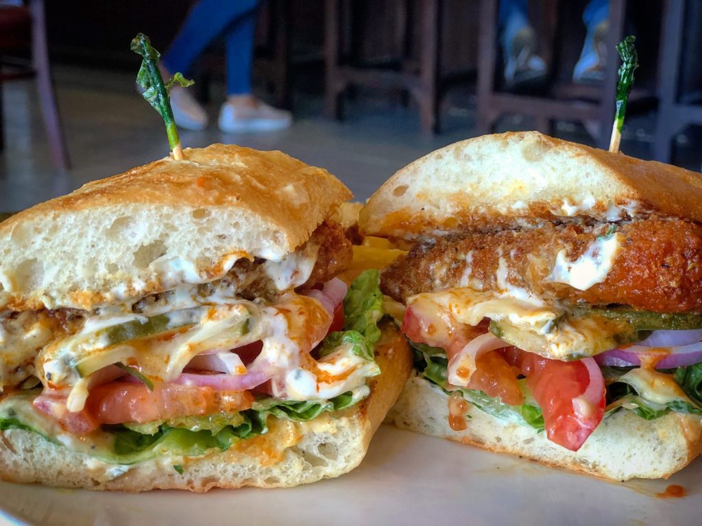 Las Vegas vegans love the Buffalo chicken sandwich at Violette's