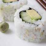 Vegan sushi roll
